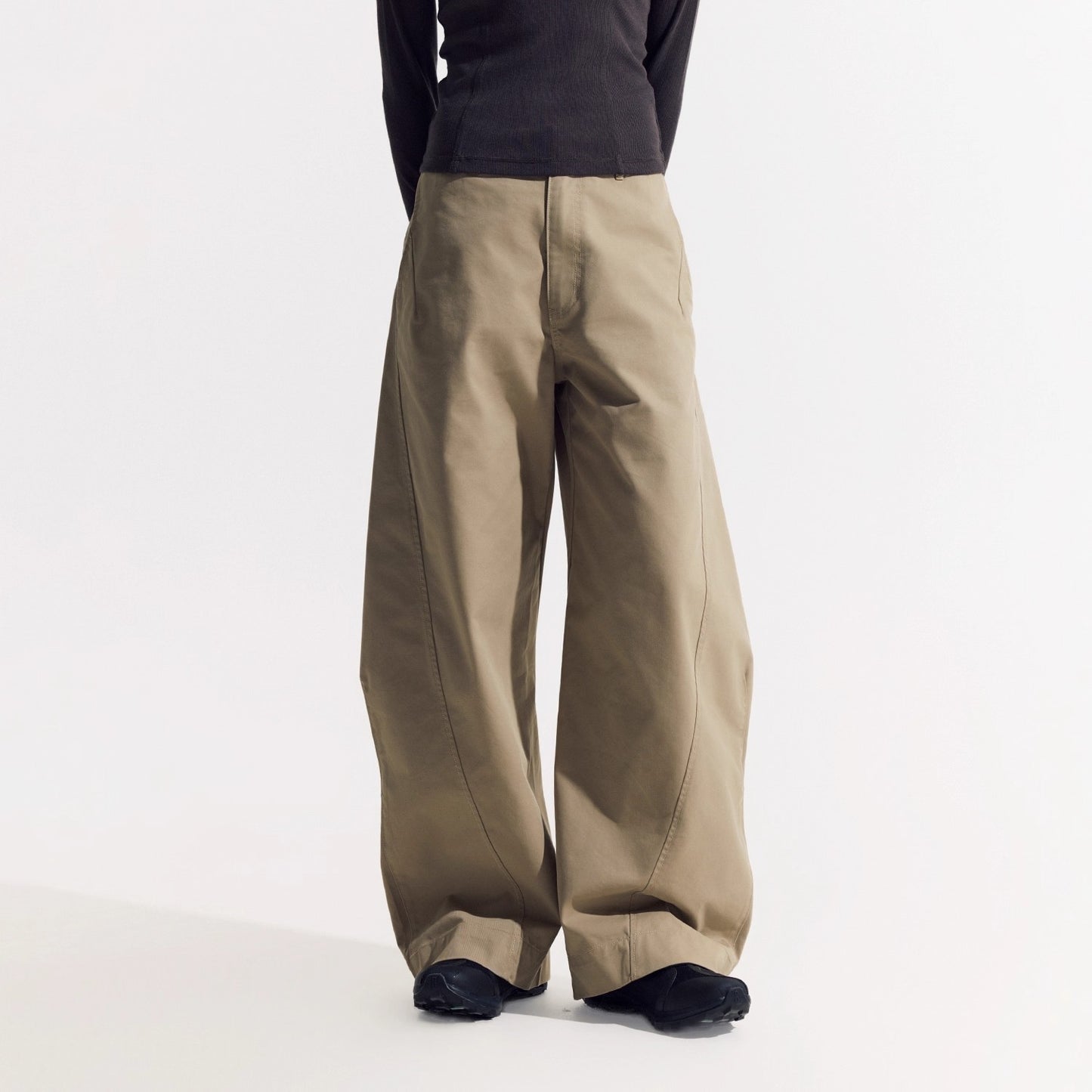 NORYBRAND 25SS 新作ワイドパンツ B4005