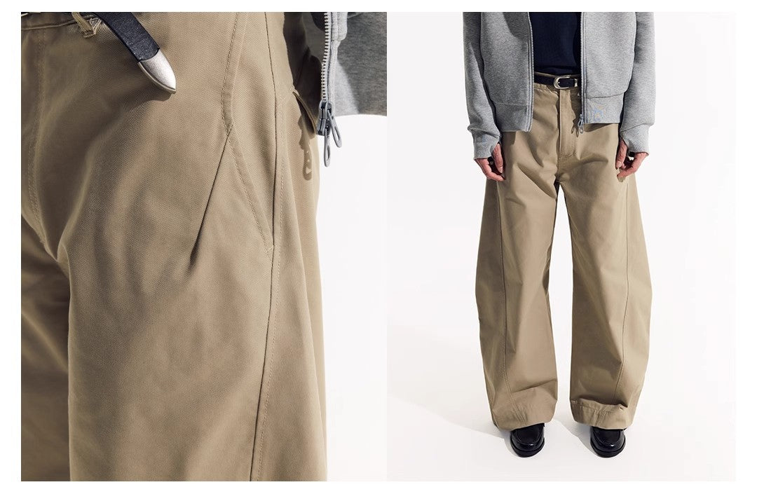 NORYBRAND 25SS 新作ワイドパンツ B4005