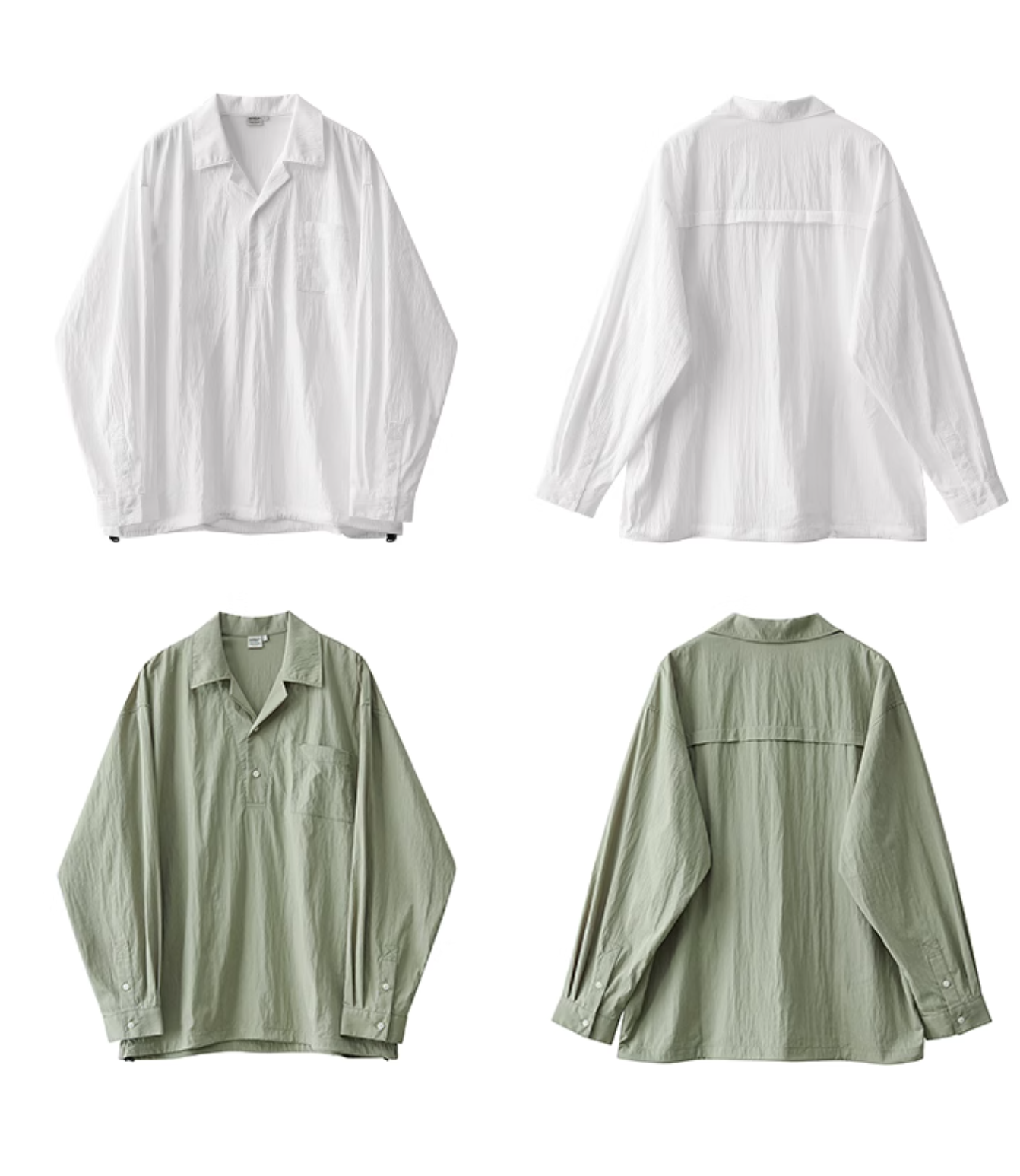 BUTTBILL ハーフスナップシャツ B3819