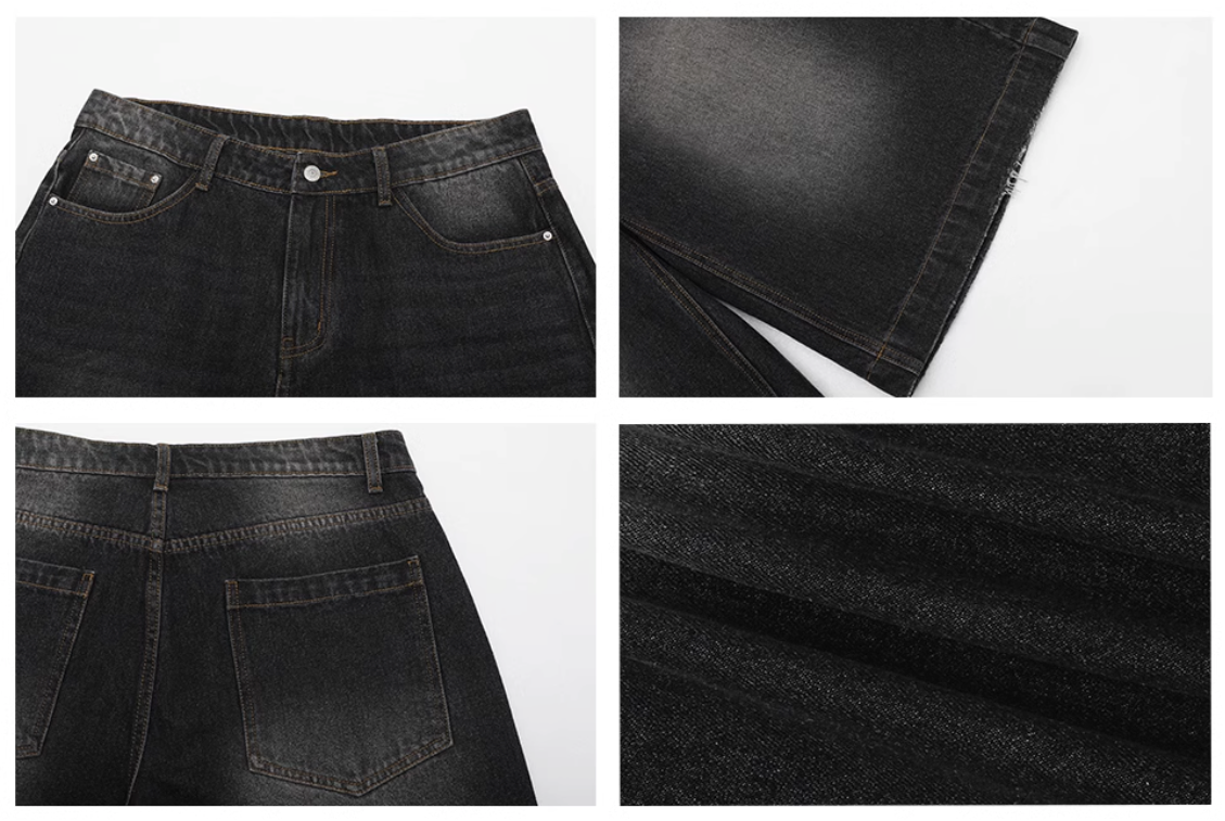 CountryMoment レトロデニムハーフパンツ B4101