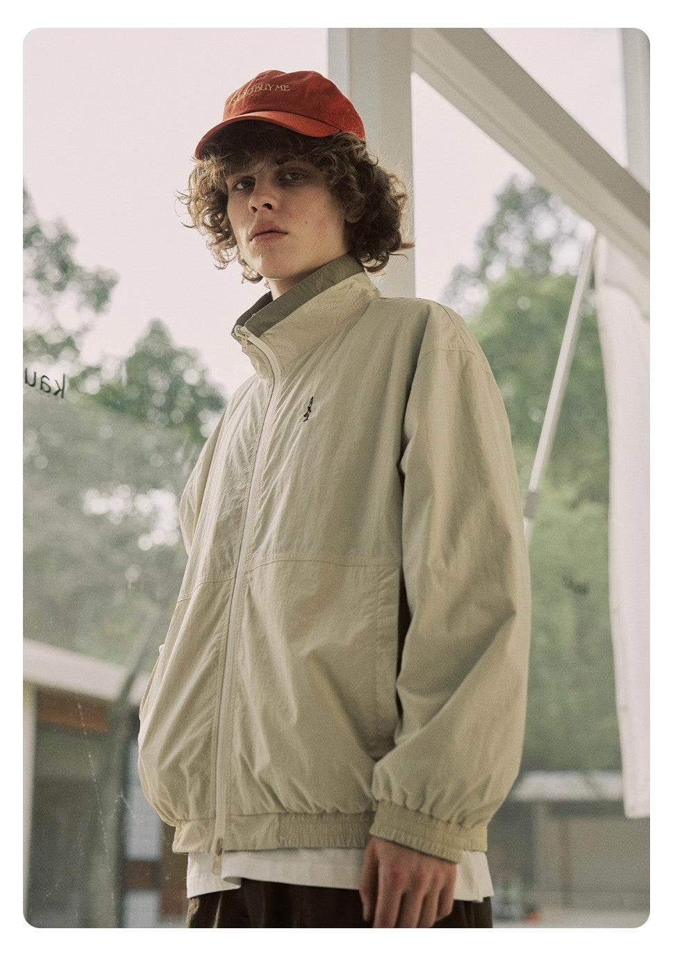 NORYBRAND アウトドア UVカット リバーシブル スタンドカラージャケット