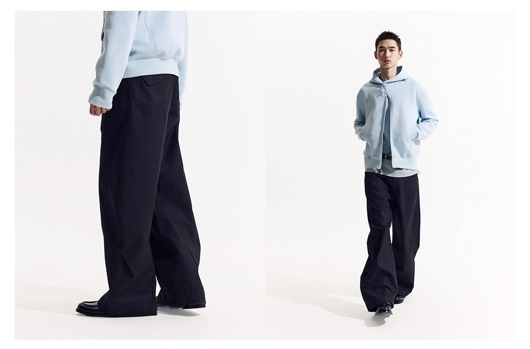 NORYBRAND 25SS 新作ワイドパンツ B4005