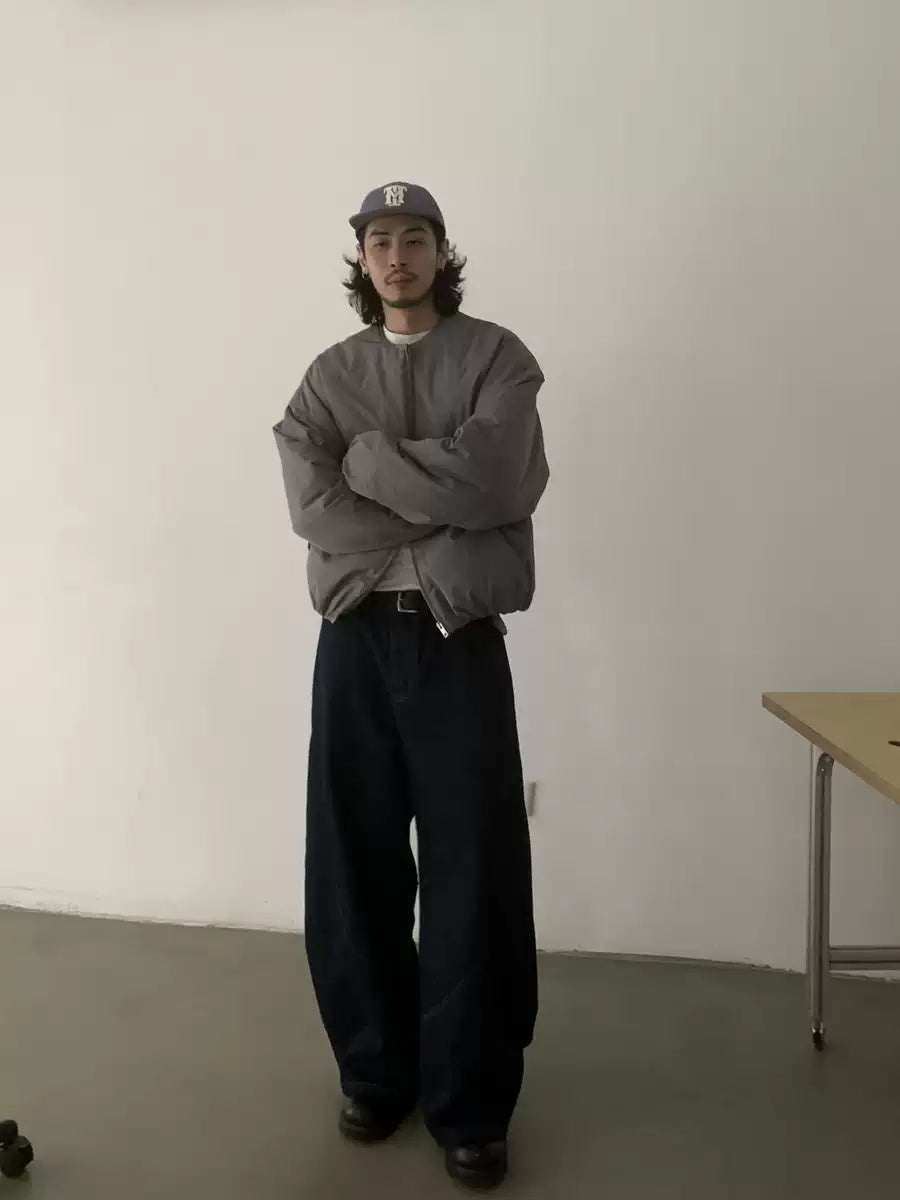 ベーシックストレートデニムパンツ
