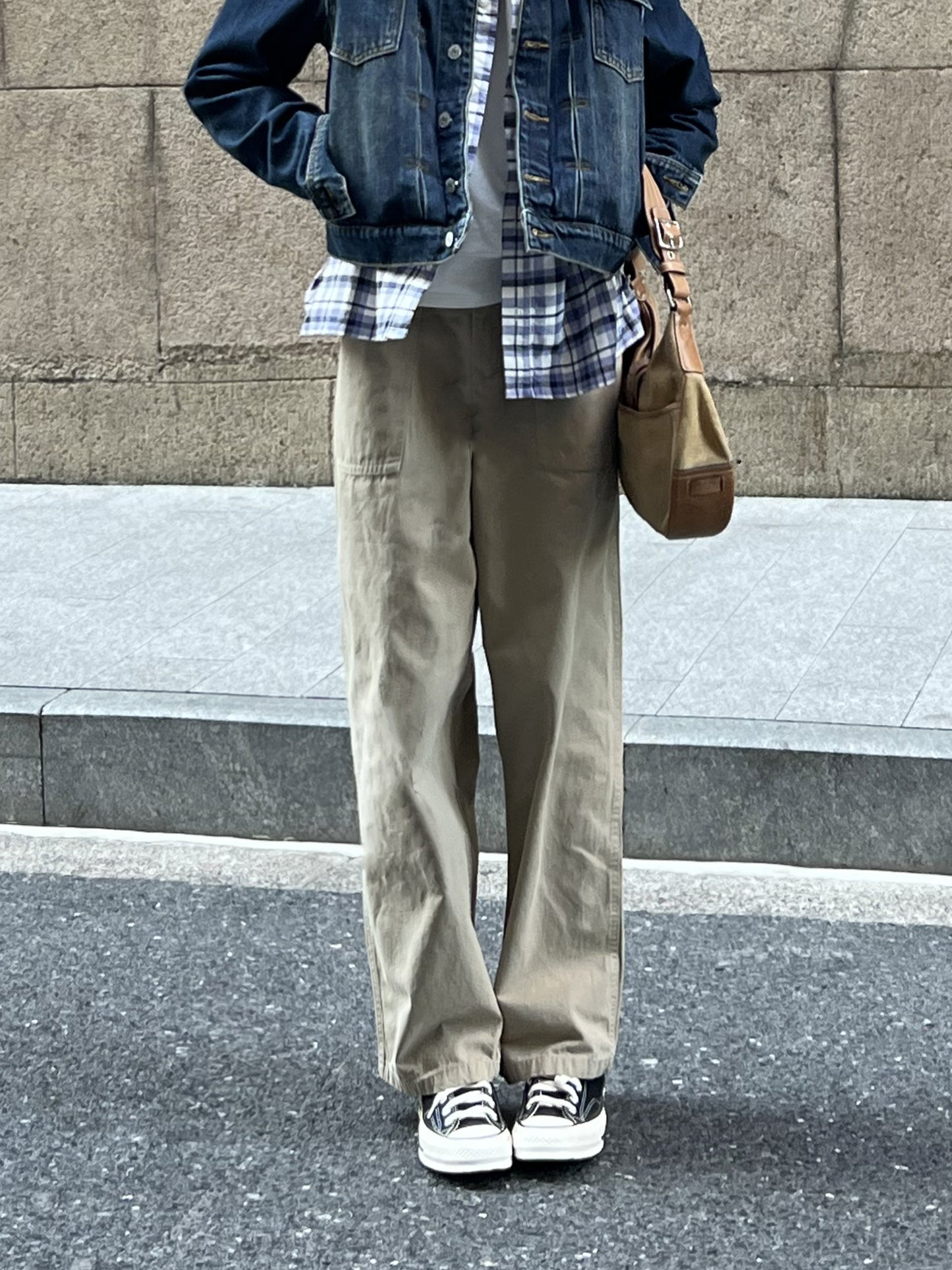 CountryMoment ストレートボトムス Cleanfit お洒落 G0004
