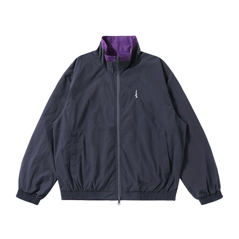 NORYBRAND アウトドア UVカット リバーシブル スタンドカラージャケット