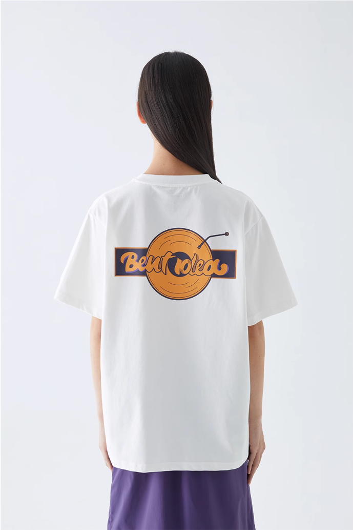 BENTIDEA デザインプリントTシャツ B3844