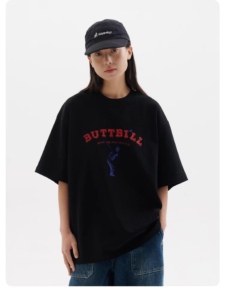 BUTTBILL ベースボールデザインT B4177