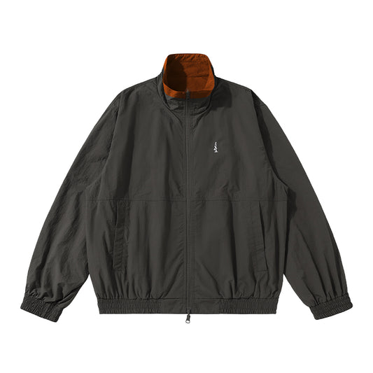 NORYBRAND アウトドア UVカット リバーシブル スタンドカラージャケット