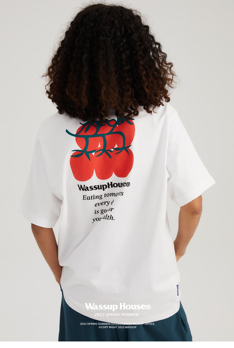 バックプリントTシャツ B2225