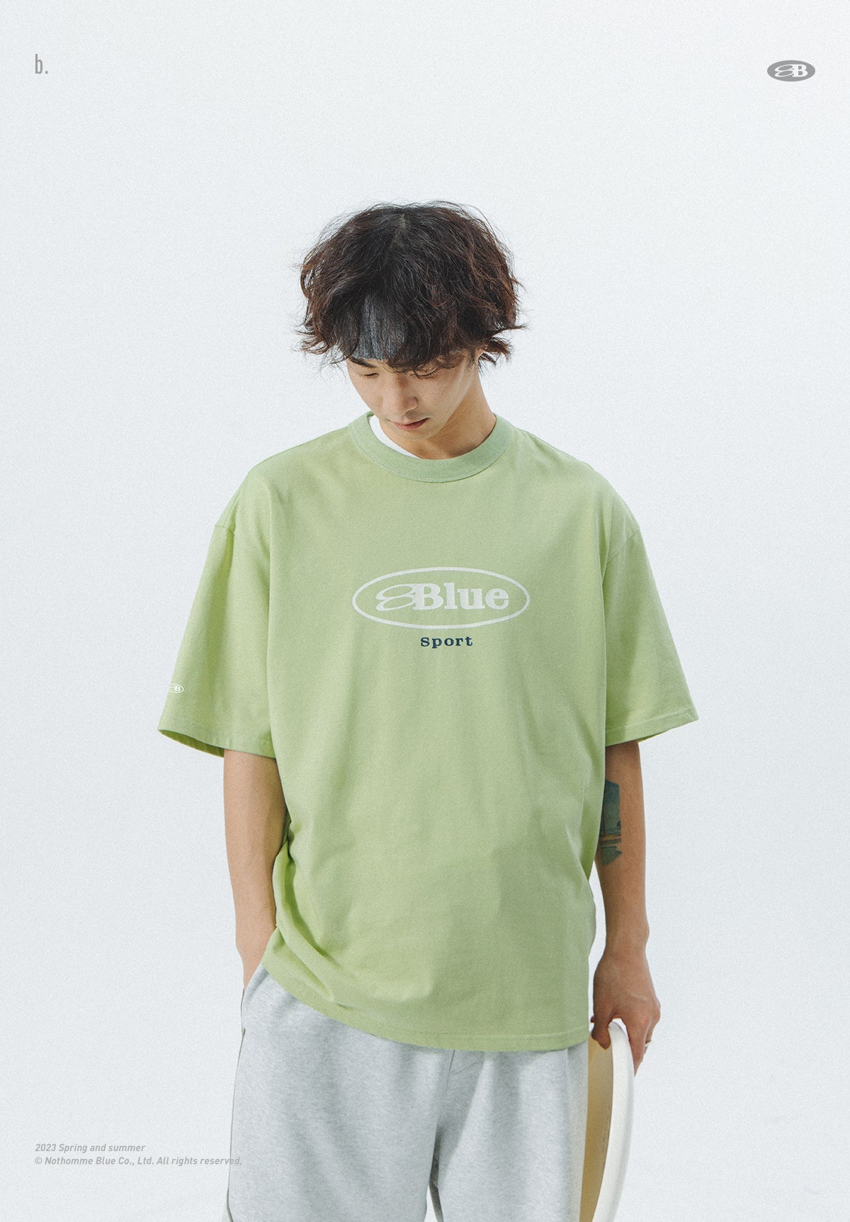 プロテクターロゴTシャツ B1820